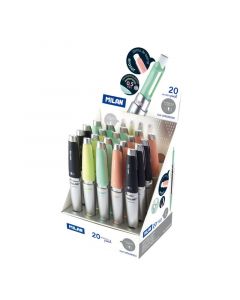 MILAN Silver Stiftpenna 0,5 20 st Display