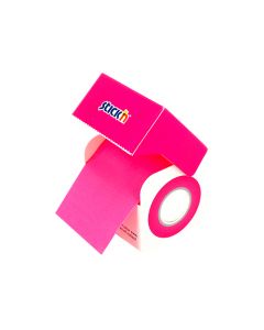 Notisrulle Extra Sticky FSC 50mmx10m Neon Rosa