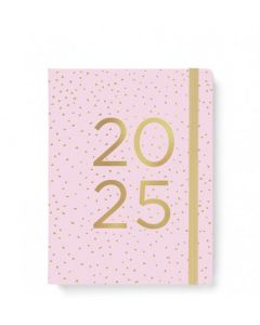 Filofax Planerare 2025 Confetti A5 Rose Quartz