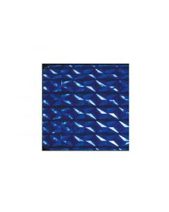 Folie 40 x 100 cm Selvklæbende Holografisk Blå